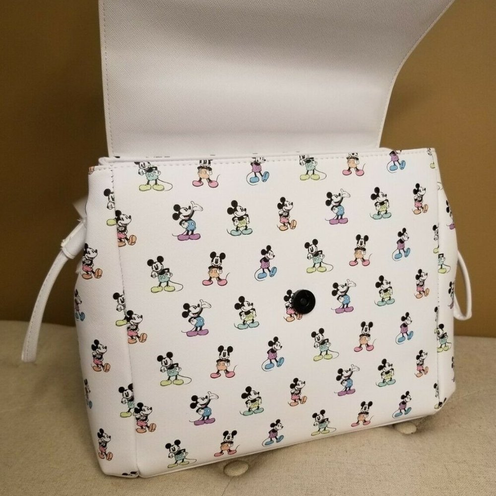Disney Rainbow Mickey Mouse Pastel Handbag… - Picture 7 of 12